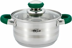 Barton Steel Кастрюля BS 2800-20 green 3,5л.