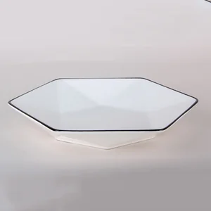 КОРАЛЛ Тарелка глубокая 20см. Sugar ромб YJQBH06