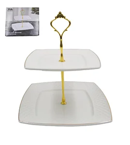 Lavenir Ваза для фруктов 2-х ярусная Престиж 690-791