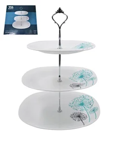 Lavenir Ваза для фруктов 3-х ярусная Одуванчики LFP3AT 7007