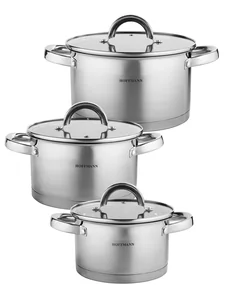 HOFFMANN Набор кастрюль 6пр. НМ 5908