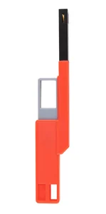 HOMESTAR Пьезозажигалка HS-1205 красная 102768-SK