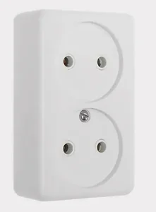 Розетка отк. уст. 2-мест. РА 16-009