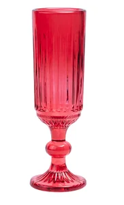 Lefard Бокал Для Шампанского Lines Red 160Мл 781-344