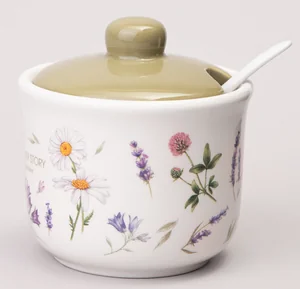 Lefard Сахарница С Ложкой Agness Flower Story 10*9,5 См 300 Мл 358-2186