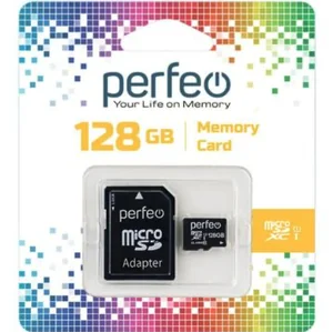 Perfeo Карта памяти microSDXC 128GB High-Capacity (Class 10) UHS-1