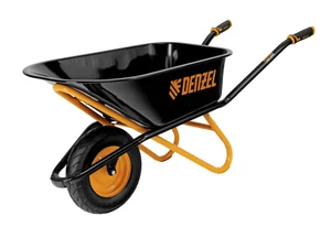Denzel Тачка строительная, усиленная, объем 120 л, 220 кг, колесо 16х4.00-8 689355