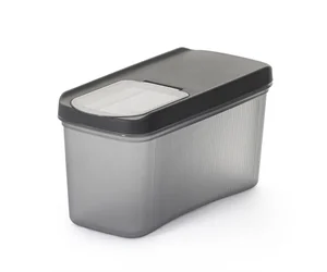 АЛЬТЕРНАТИВА Ёмкость для сыпучих продуктов 1 л. ЛАЙН М9002 ГРАФИТОВЫЙ