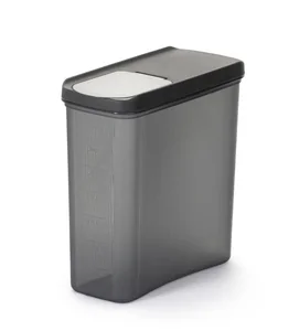 АЛЬТЕРНАТИВА Ёмкость для сыпучих продуктов 2 л. ЛАЙН М9006 ГРАФИТОВЫЙ