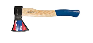 СОЮЗ Топор 600 гр, ДЕРЕВЯННАЯ РУКОЯТКА, КОВАНАЯ СТАЛЬ 1015-06-600С