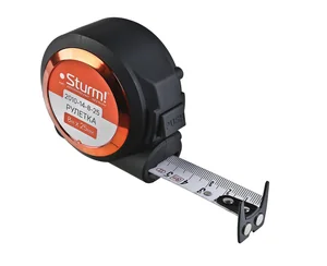 Sturm Рулетка с автостопом, 8x25мм, soft touch, 2x сторонняя шкала, магнит, 2010-14-8-25