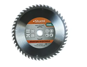 Sturm Пильный диск, размер 255x32x48 зубьев С ПЕРЕХОД. КОЛЬЦОМ НА 30 мм 9020-255-32-48T