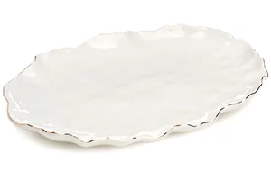 Lefard Блюдо Овальное Charm 35,5*24*3 См (С Золотой Линией) 779-365