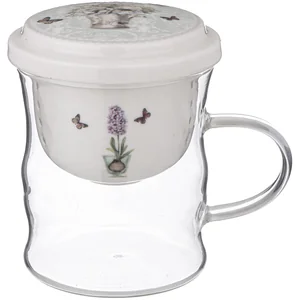 Lefard Кружка Стеклянная С Фарфоровым Ситом 420 Мл 87-321