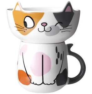 Lefard Набор Для Завтрака Cat, 2 Пр.: Салатник 500Мл, Кружка 450Мл 260-1081