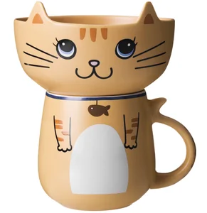 Lefard Набор Для Завтрака Cat, 2 Пр.: Салатник 500Мл, Кружка 450Мл 260-1083