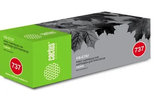 Cactus Тонер Картридж Cactus CS-C737 черный для CANON MF210/211/212/216/217/220 (2400стр.)