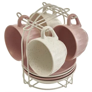 ROSARIO Чайный набор 8 предметов 240 мл Bloom Ф11-061К/8