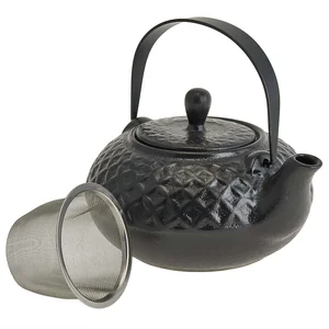 ROSARIO Чайник заварочный 800 мл с металлическим фильтром Ф19-143R черный