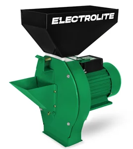ELECTROLITE Зернодробилка ИЗБ-3 (2.5 кВт, бункер метал., круговое сито 4шт., 20 лезвий, зерно/кукуруза/корнеплоды 400/700 кг, об. 2850, вес 19,8 кг.)