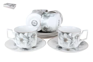 КОРАЛЛ Набор чайный 230мл 12 пр Apple bloom 1091-24XFE-12