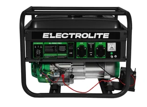 ELECTROLITE Генератор бенз. EL-999E PRO (220В,3.0-3.5 кВт, бак 15л, 7лс, 1,5л/ч, электростартер, USB/TypeC разъём)