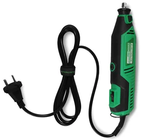 ELECTROLITE Гравер ГР 240 (200 Вт, патрон 3.2 мм, 0-30000 оборотов, гибкий вал, 40 аксессуаров, кейс)