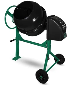 ELECTROLITE Бетоносмеситель БМ-125(объем 125/95л, мощность 550Вт, сеть 220В/50Гц, вес 42кг, венец чугун, разборный подшипник)