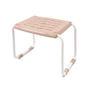 НИКА Стул для ванны и душа разборный СРВ2/БЖ бежевый/белый