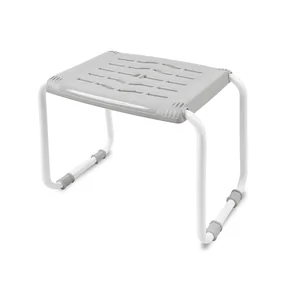 НИКА Стул для ванны и душа разборный СРВ2/С серый/белый