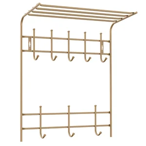 НИКА Вешалка настенная ВПТ8М/З золото