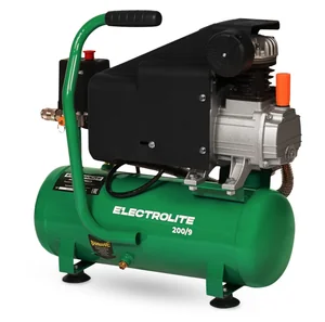 ELECTROLITE Компрессор 200/9( 220В, 1400Вт, 200л/мин, ресивер 9л, 10атм, 2850об/мин)