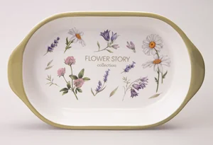 Lefard Блюдо-Шубница Agness Flower Story 28*17,5*4,5 См 358-2190