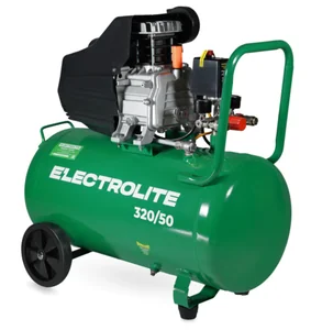 ELECTROLITE Компрессор 320/50 new model (320л/мин, бак 50л, 2000Вт, 8 бар)