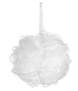 Mallony Мочалка массажная BW, диам. 15 см, белый 110084-SK