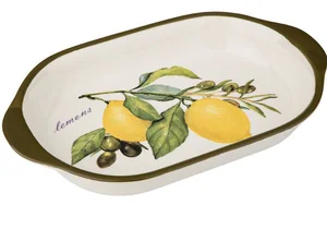 Lefard Блюдо Agness Лемон Три 28*17,5*4,5 См 358-1787