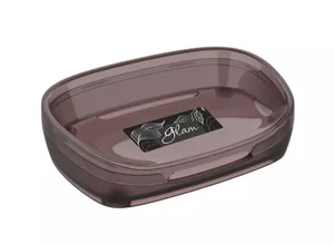 ПОЛИМЕРБЫТ Мыльница Glam шоколад 24603