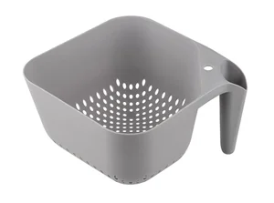 MALLONY Дуршлаг квадратный PERFETTO, 19*19*11 см. 105162-SK