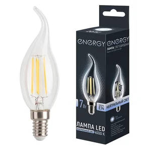 Energy Лампа светодиодная LED С35FW-7-E14-4000 (70Вт/7Вт) 109329-SK