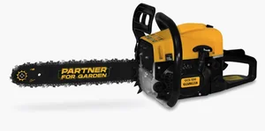 PARTNER Бензопила FOR GARDEN GCS-320 (2400Вт, 3,5 л.с, 2800об/мин, шина 50см, бак 0,56л)