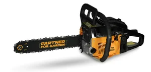 PARTNER Бензопила FOR GARDEN GS-420 (2Т, 45,2куб.см, 1,8кВт, 2800об/мин, бак топл.560куб.см, бак масл. 280куб.м, шина 50см)