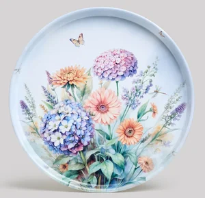 Lefard Поднос сервировочный Agness FLORAL EDEN 33*2,1 см. 898-246