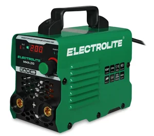 ELECTROLITE Инвертор MMA-210 (220В, 7,2кВт, 20-210А, холост.ход 1,5В, IGBT)