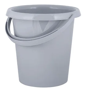 DELTA Ведро Plast Team STOCKHOLM 12 л PT906120025 серый шторм