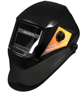ELECTROLITE Маска Ф6 Хамелеон (смотровое окно 93*43, 2 датчика, степень затемнения 4, 9-13 (плавная регулировка) DIN, чуствительность регулируется, режим шлифования)