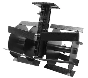 PARTNER Насадка-культиватор для триммера FOR GARDEN КБТ-КН 9/26 косой нож(насадка 9/26; насадка гусиные лапки,насадка для триммера 26)