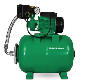 ELECTROLITE Насосная станция PSV 450-24 (230В, 450Вт, тип вихревой, высот.под.воды 45м, 45мин/л, глуб.всас.9м, корпус чугун, гидроаккум.24л)
