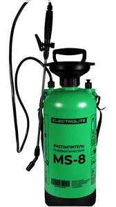 ELECTROLITE Опрыскиватель пневм. MS-8 (бак 8л, 0,8л/м, макс. расп. 3м, дл. шланга 1м)