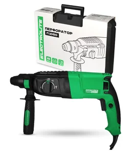 ELECTROLITE Перфоратор П 1050 (1050Вт, 220В, 4Дж, SDS+, 3 режима, 0-900об/мин, 0-4000уд/мин)