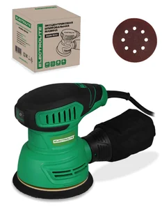 ELECTROLITE Плоскошлиф. маш. орбит. ЭШМ 500 (500 Вт, 6000-12000 об/мин, 125 мм)